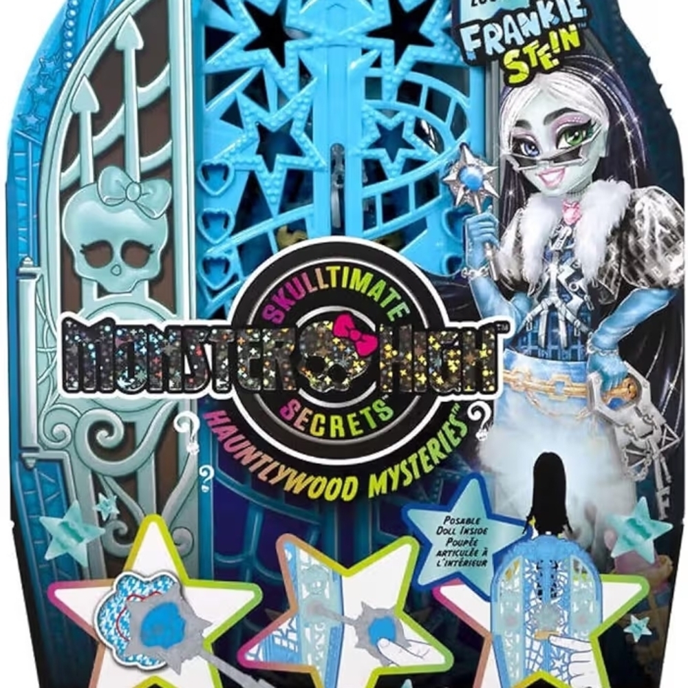 Monster High Skulltimate Secrets Hauntlywood Mysteries Frankie Stein Doll & Accs